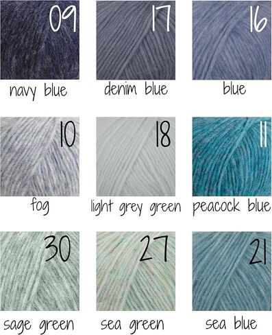 Baby Alpaca and Merino Wool Yarn, 4 Medium, Worsted, Aran, Drops Air, 1.8 Ounce 164 Yards (35 Clay) in Saudi Arabia