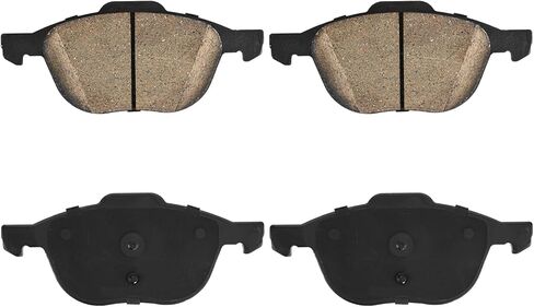 PHILTOP Ceramic Front Brake Pads For Ford Focus 2004-2007 2012-2018, 4 Pcs replace # D1044 in Saudi Arabia