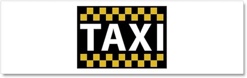 CafePress Taxi Car Magnet 10 X 3 10" x 3", Bumper Magnet in Saudi Arabia