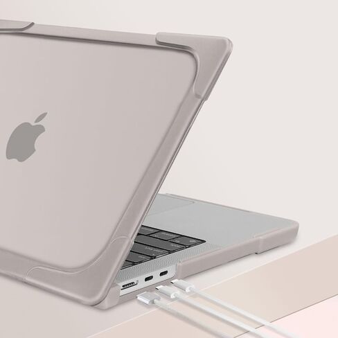 حافظة MOSISO متوافقة مع جهاز MacBook Air 15 بوصة إصدار 2025 2024 2023 M4 A3241 M3 A3114 M2 A2941 مع معرف اللمس، غطاء حماية من البلاستيك الصلب عالي التحمل مع مسند قابل للطي وغطاء لوحة مفاتيح، كاكي in Kuwait
