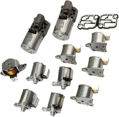 DQ250 02E 6 سرعات صمام نقل الملفات اللولبية أطقم 02E325025AJ 02E321371E متوافق مع A3 Q3 متوافق مع المقعد/توران/الجولف/باسات in Kuwait