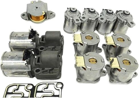 DQ250 02E 6 سرعات صمام نقل الملفات اللولبية أطقم 02E325025AJ 02E321371E متوافق مع A3 Q3 متوافق مع المقعد/توران/الجولف/باسات in Kuwait