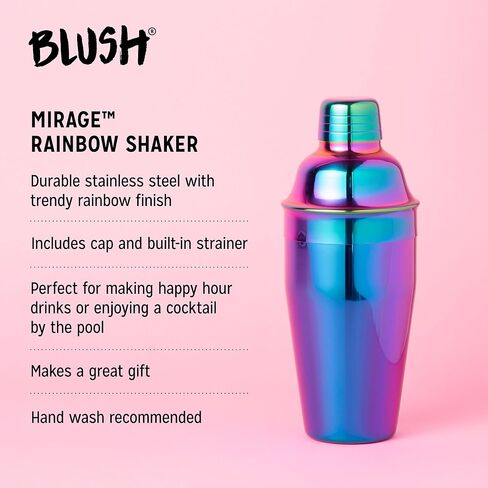 Blush Winged Corkscrew, Iridescent Bottle Opener, Cork Remover, Rainbow Wine Gift Accessory, Mirage, Set of 1 in Saudi Arabia