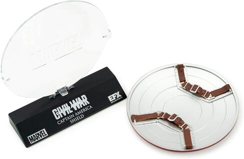 Marvel Civil War Collectibles Captain America Die Cast Shield Replica, 1:6 Scale Replica (4 inches) in Saudi Arabia