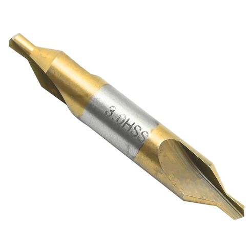 MDEOOSKY 10 Pcs 1.5 MM Center Drill Bits Set, M35 High Speed Steel Countersink Tools, 60-Degree Angle Combined Countersink Drill Bit Tool for Lathe Mill Metalworking in Saudi Arabia