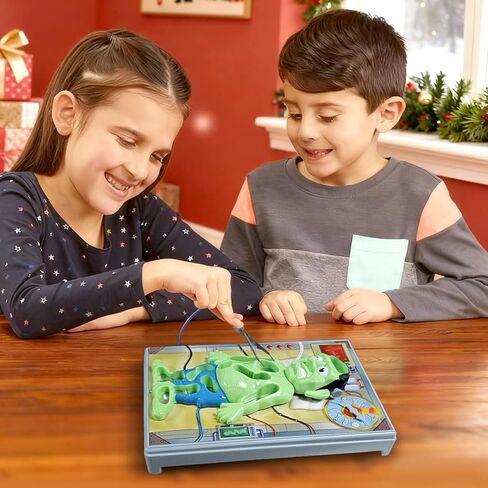 Operated Monster Board Game for Kids Ages 3-8-12 Years Old with Tweezers and Fun Game Pieces, Classic Education Board Game for Single or 2 Player, Popular Gifts for Kids in Saudi Arabia