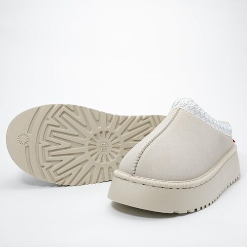 Women's Platform Slippers Winter Mini Boots Anti-Slip Suede Slip on Women Sneakers Fur Lined House Slippers for Indoor Outdoor in Saudi Arabia