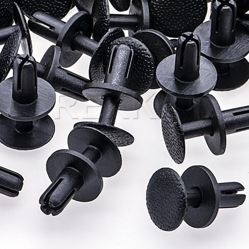 Rexka 10pcs Wheel Arch Garnish Fender Molding Retainer Clips for Honda 91514-T0A-A01 CR-V Passport Pilot - Honda Fender Moulding Push-Type Retainer 91514T0AA01 in Saudi Arabia