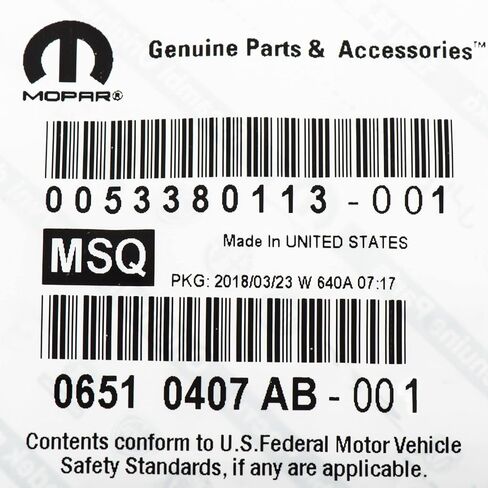 مجموعة موبار كرايسلر جيب دودج مكونة من 7 مشابك صغيرة بإطار مركزي للوحة العدادات in Kuwait