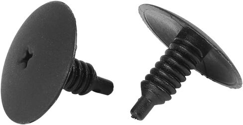 X AUTOHAUX 7 Pcs Car Plastic Retainer Clips Deflector Panel Trim Clip for VW Golf MK3 98-12 in Saudi Arabia