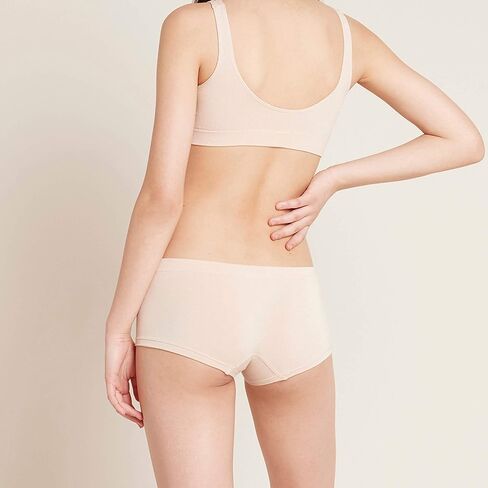 Boody Women's Boyleg Brief Underwear Boy Shorts, Seamless Comfort Panties for Women, Low Rise & Full Coverage, Bamboo Viscose in Kuwait