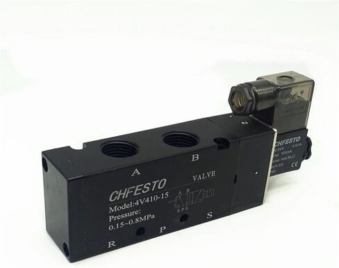 4V410-15 Solenoid Valves 2 Position 5 Port 1/2" Pneumatic Control Valve DC24V AC220V AC110V DC12V AC24V(AC24V) in Saudi Arabia