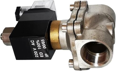 1inch Normallly Opened Solenoid Valve Water 12v 24v Stainless Steel 2 Way Direct Acting for Gas Water Oil(BSP_110VAC) in Saudi Arabia