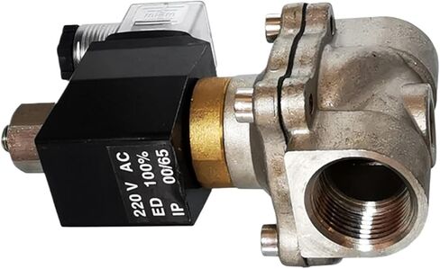 1inch Normallly Opened Solenoid Valve Water 12v 24v Stainless Steel 2 Way Direct Acting for Gas Water Oil(BSP_110VAC) in Saudi Arabia