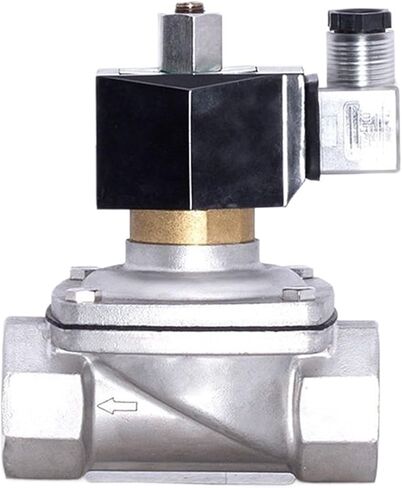 DN32 1-1/4" 220v Normally Open Water Solenoid Valve Low Pressure Stainless Steel(BSP_24VAC) in Saudi Arabia