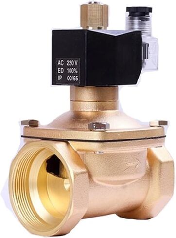 2Way DN50 2inch Solenoid Valve for Water Normally Open 220v 110v 12v 24v(NPT_12VDC) in Saudi Arabia