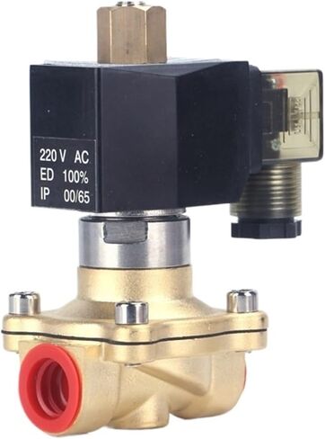 2W-32K 220v 24v صمام الملف اللولبي للمياه المفتوحة عادة DN32 2/2 التشغيل التجريبي (BSP_120VAC) in Saudi Arabia