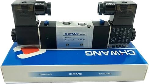1pcs 4V130C-06 12V/24V/110V/220V 3 Position 5 Way Pneumatic Air Control Solenoid Valve(DC220V) in Saudi Arabia