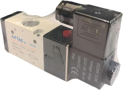 صمام الملف اللولبي 3V310-10 مفتوح عادة 3/8 ''مغلق عادة 3/2 طريقة صمام الملف اللولبي الهوائي (3V310-10NO، DC24V) in Saudi Arabia