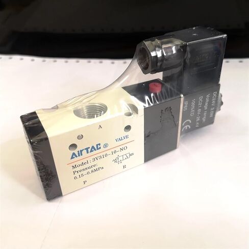 صمام الملف اللولبي 3V310-10 مفتوح عادة 3/8 ''مغلق عادة 3/2 طريقة صمام الملف اللولبي الهوائي (3V310-10NO، DC24V) in Saudi Arabia