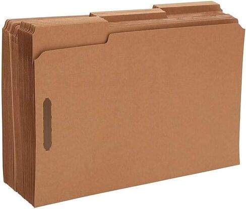 Staples 831057 Reinforced Fastener Folder Legal Size Manila 50/Box in Saudi Arabia