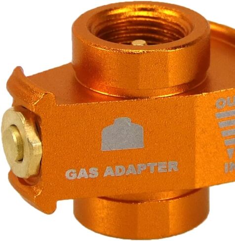 RULLINE Backpacking Fuel Transfer Device Gas Canister Refill Adapter, Portable Outdoor Gas Saver, Camping Canister Vent Valve in Saudi Arabia