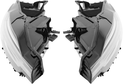 Eapmic For 2018-2022Volvo XC60 LED Headlights Assembly, Passenger and Driver Side Headlamps, 22/23-Pin Connectors Only, OE 31689323 &31689322 in Saudi Arabia