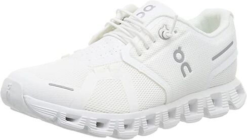 On Women's Cloud 5 Sneakers, Pearl/Neptune, 8.5 Medium US in Saudi Arabia