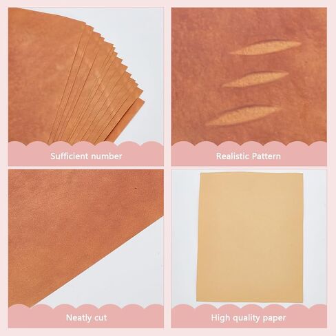WEBEEDY 20 Pcs Bread Wrapping Paper Brown Bread Shape Gift Wrapping Paper, Kraft Craft Papers for Baguette Toast Food Birthday Christmas Party Kitchen Supplies, 11.22x8.27 inch in Saudi Arabia