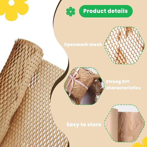 Brown Wrapping Paper, Brown Kraft Paper Roll for Moving, Products, 11.8in W x 32.8ft L in Saudi Arabia
