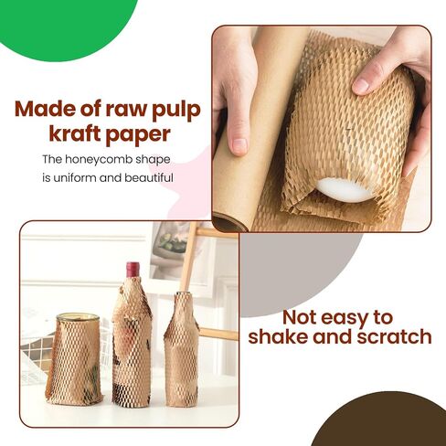 Brown Wrapping Paper, Brown Kraft Paper Roll for Moving, Products, 11.8in W x 32.8ft L in Saudi Arabia