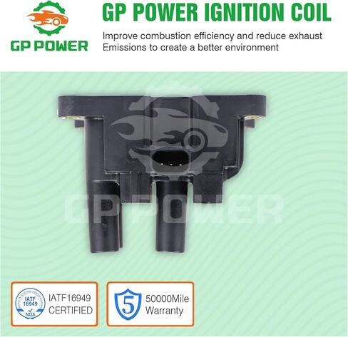 مجموعة ملف الإشعال مكونة من قطعة واحدة متوافقة مع Ford Fiesta Figo 1.5 1.6 L4 لاستبدال UF740 CM5G-12029-F in Saudi Arabia
