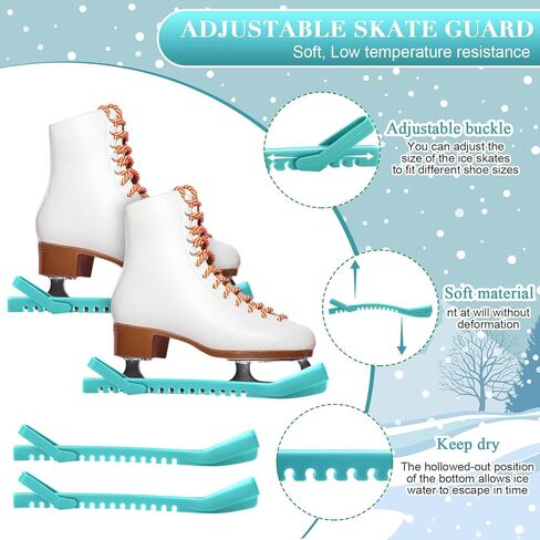 Sports Blade Cover Ice Skate Blade Covers Skate Blade Protector Skating Soakers Cover Blades Skate Guard Ice Skate Guard Hockey BladeGards for Hockey Skates in Kuwait