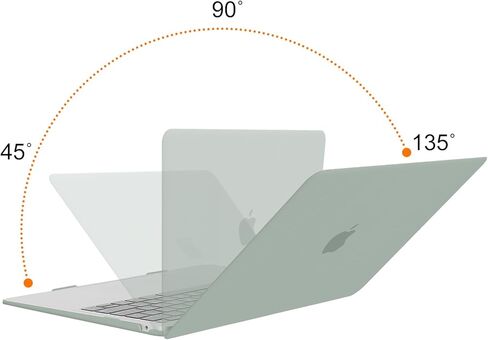 حافظة MOSISO متوافقة مع جهاز MacBook Air 13 بوصة 2018-2020 Rlease A2337 M1 A2179 A1932، حافظة بلاستيكية صلبة وغطاء حقيبة من النيوبرين مع حافظة صغيرة وغطاء لوحة مفاتيح، أخضر عتيق in Saudi Arabia