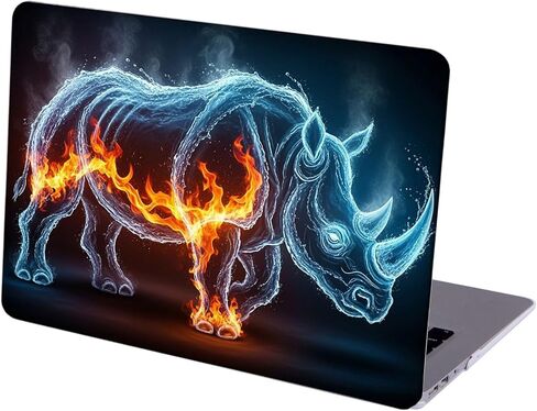 متوافق مع جهاز MacBook Pro مقاس 16 بوصة، حافظة صلبة مع غطاء لوحة مفاتيح وواقي شاشة (A2485، M1 / ​​A2780 M2 / A2991 M3 / A3403 A3186 M4، إصدار 2021-2025) - Rhino MC21149 in Saudi Arabia