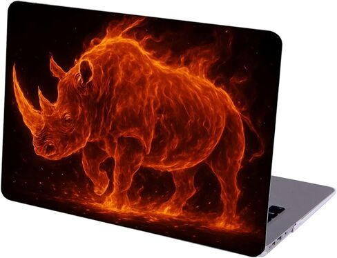 متوافق مع جهاز MacBook Pro مقاس 16 بوصة، حافظة صلبة مع غطاء لوحة مفاتيح وواقي شاشة (A2485، M1 / ​​A2780 M2 / A2991 M3 / A3403 A3186 M4، إصدار 2021-2025) - Rhino MC21149 in Saudi Arabia