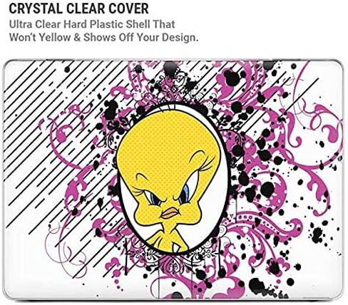 حافظة Skinit + غلاف متوافق مع جهاز MacBook Air 13in (2020) - مرخص رسميًا من Warner Bros Tweety Bird مع تصميم Attitude in Kuwait