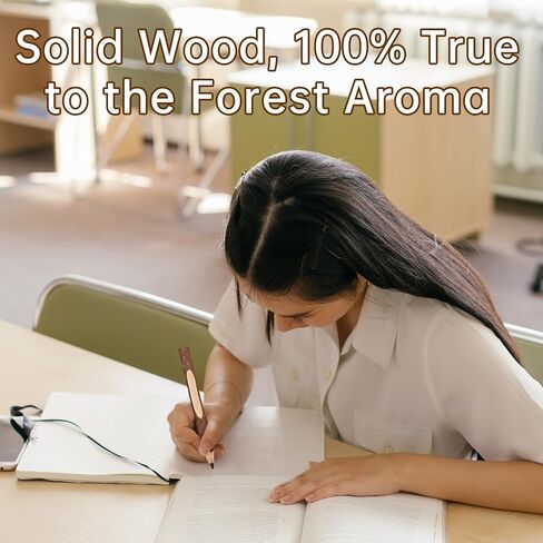 10Pcs Wooden Pencils, 5" Natural Wood Pencils Bulk, Long Rustic Twig Pencil For Kids Classrom School Party Supplies Novelty Camping Themed Party Decorations in Saudi Arabia