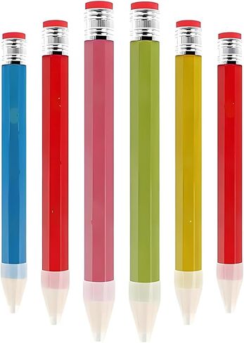 Wooden Jumbo Pencils,Funny Giant Pencil For Party Favors Novelty Large Pencil For Prop Gifts Decor School Home Office Supplies (Pink) in Saudi Arabia