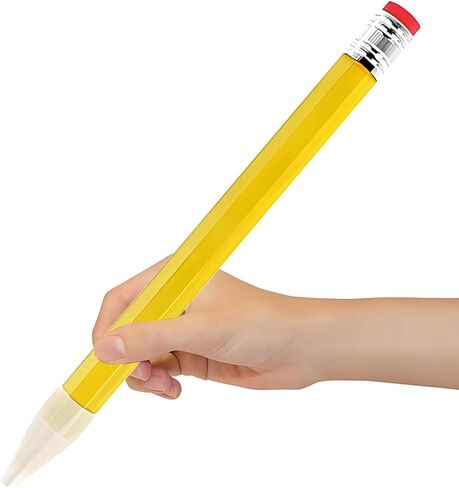 Wooden Jumbo Pencils,Funny Giant Pencil For Party Favors Novelty Large Pencil For Prop Gifts Decor School Home Office Supplies (Pink) in Saudi Arabia