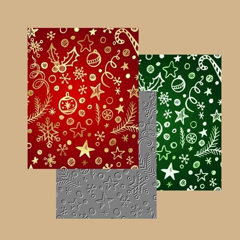 Christmas Element Background Hot Foil Plate Scrapbooking Embossing Frames Card Craft Metal Cutting Dies in Saudi Arabia