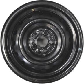 عجلة فولاذية سوداء مقاس 15 × 6 بوصة مُجددة من المصنع OEM لحافة سوبارو امبريزا 2012-2016 | 68797 in Kuwait