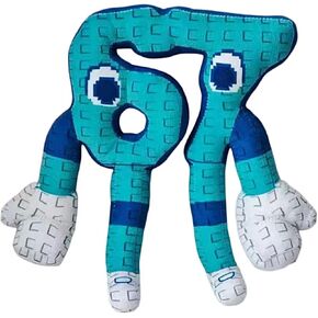 FUNKY STORE Steal a Brainrot 67 Plush, Sixty Seven Collectible Plushie for Birthday Gifts, Expressive Plush, Playful Gift Idea for Birthdays, for Party Favors in Saudi Arabia