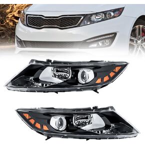 A Pair Halogen Headlamp Assembly Compatible with 2011 2012 2013 Kia Optima (Left+Right Side) in Saudi Arabia