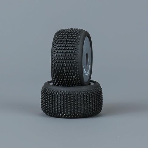 METHOD RC NitraGrip 1/28 Truck Tires F/R on 7mm Hex Gary Wheels for Losi Micro-T (4pcs Glued) in Saudi Arabia