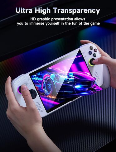 JSAUX ROG Ally Screen Protector 2-Pack, Anti Glare 9H Hardness Tempered Glass Screen Protector with Guiding Frame, 7 inch Anti-Scratch Screen Protector for ASUS ROG Ally/ASUS ROG Ally X 2024 in Kuwait