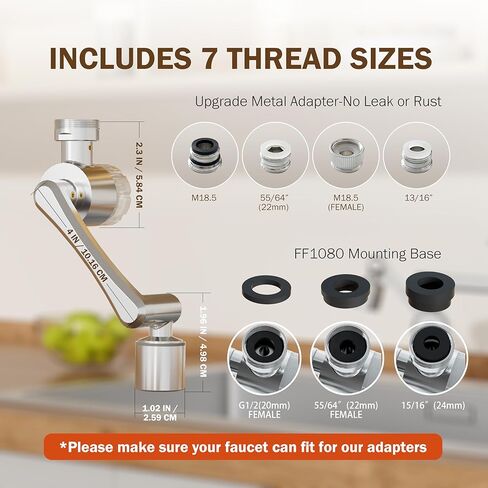 Frizzlife FF1080 Faucet Extender 8pcs Replacement Cartridge, 8pcs Carbon Fiber in Kuwait