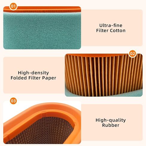 فلتر هواء 0D9723 / 0D9723S متوافق مع محركات Generac V-Twin 760/990 cc وجميع مولدات Generac XG وXP وUltra وSource & Gens in Kuwait