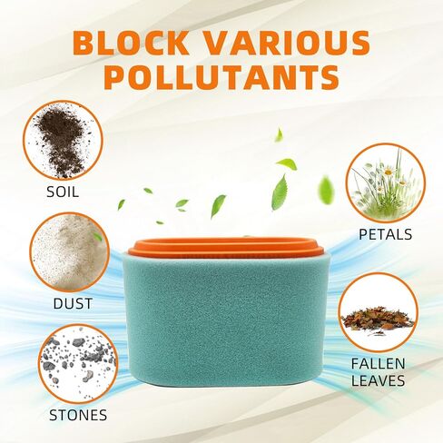 فلتر هواء 0D9723 / 0D9723S متوافق مع محركات Generac V-Twin 760/990 cc وجميع مولدات Generac XG وXP وUltra وSource & Gens in Kuwait