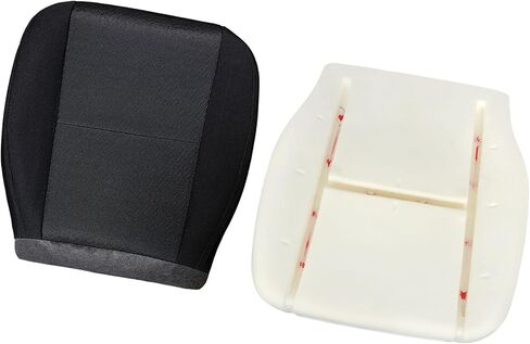 labwork Front Driver Side Bottom Black Cloth Seat Cover and Foam Cushion Replacement for Silverado 1500 2500HD 3500HD 2007-2014 in Saudi Arabia
